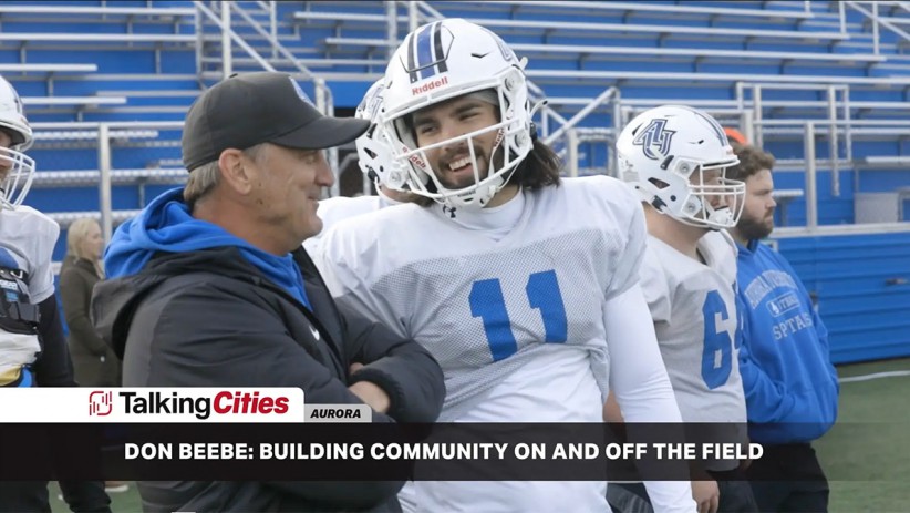Former NFL Star Don Beebe Coaching Young Men on and off the Aurora University Football Field